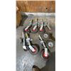 Image 1 : GROUP OF APPROX 7 ASSORTED SWIVEL TRAILER JACKS