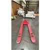 Image 1 : SHIPPER SUPPLY RED 5500LB CAPACITY INDUSTRIAL PALLET TRUCK