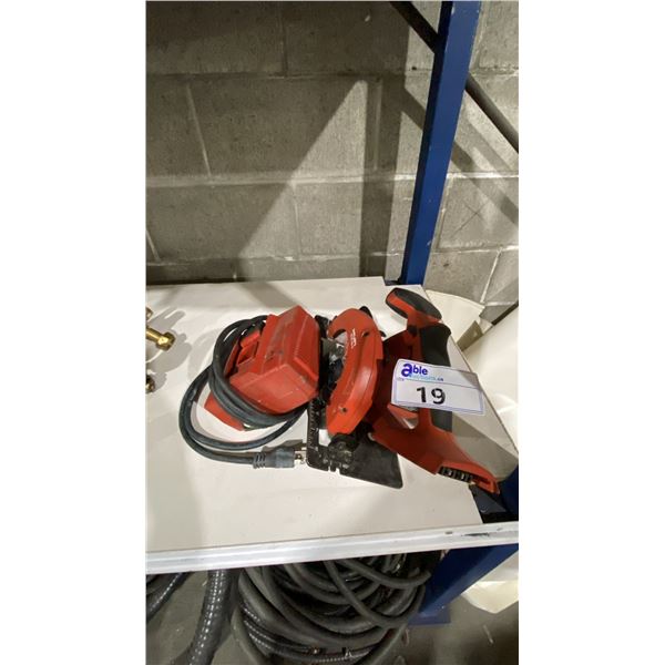 HILTI SCW 22-A CORDLESS CIRCULAR SAW & HILTI CHARGER *NO BATTERY*