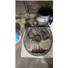 Image 5 : LARGE GROUP OF ASSORTED VORTEX FANS, WALL FANS, DUCTING & PARTS