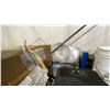 Image 5 : GROUP OF ASSORTED ITEMS- PLASTIC CLIP TRACK, PAPER TOWEL DISPENSER, DOOR CLOSERS, ROLL OF TIN