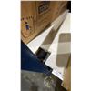 Image 7 : BLUE METAL BOLT TOGETHER 4 TIER SHELVING UNIT WITH WHITE WOODEN DECKING - APPROX 20'L X 25"D X 8'H