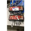 Image 2 : 3 INCOMPLETE SETS OF COMBINATION WRENCHES