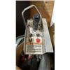 Image 6 : 3 BOXES & 1 BIN OF ASSORTED ELECTRICAL ITEMS, LIGHTS, SWITCHES, PARTS