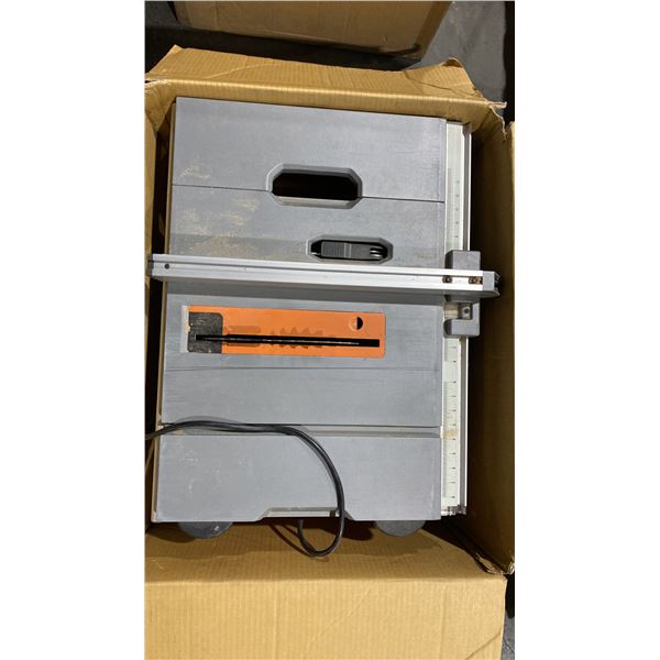 RIDGID 10" COMPACT PORTABLE TABLE SAW