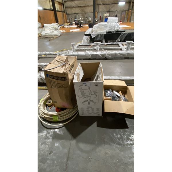 TORO GDO-10V3L2 HEAVY DUTY ROLLING DOOR OPENER, ASSORTED WIRE, FOAM TUBE & PLASTIC TUBING