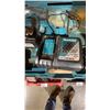 Image 4 : MAKITA CORDLESS IMPACT WRENCH WITH 2 BATTERIES & CHARGER IN HARD TRANSPORT CASE