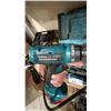 Image 4 : MAKITA PA14 CORDLESS DRILL WITH BATTERY & MAKITA HR2470F *NEEDS REPAIR* IN HARD TRANSPORT CASE