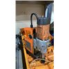Image 3 : ORANGE HEAVY DUTY INDUSTRIAL ELECTRIC MAGNETIC DRILL PRESS IN HARD TRANSPORT CASE
