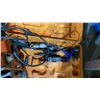 Image 4 : ORANGE HEAVY DUTY INDUSTRIAL ELECTRIC MAGNETIC DRILL PRESS IN HARD TRANSPORT CASE