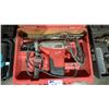 Image 2 : MILWAUKEE AVS INDUSTRIAL ELECTRIC DEMOLITION DRILL WITH BITS IN HARD TRANSPORT CASE