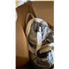 Image 5 : PALLET CRATE OF KEDER INDUSTRIAL CANVAS TENT BUILDING PIPING ROLLS