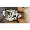 Image 2 : 2 BOXES OF KEDER INDUSTRIAL CANVAS TENT BUILDING PIPING ROLLS