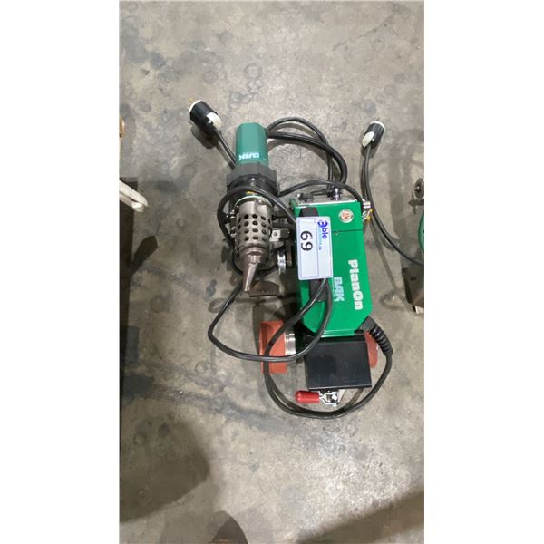 BAK PLANON AUTOMATIC HOT-AIR HOT AIR FLOOR/ROOFING THERMOPLASTIC WELDING MACHINE