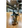 Image 4 : TECHSEW SINGLE NEEDLE, DUAL SPOOL INDUSTRIAL MOBILE CANVAS SEWING STATION WITH TABLE & FOOT CONTROL