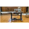 Image 2 : PFAFF SINGLE NEEDLE, SINGLE SPOOL INDUSTRIAL MOBILE CANVAS SEWING STATION WITH TABLE ELKAARVARIO