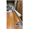 Image 4 : ASSORTED LARGE CANVAS ROLLS, ALUMINUM STORAGE RACKS & MISCELLANEOUS CANVAS IN BUILDING 1