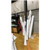Image 6 : ASSORTED LARGE CANVAS ROLLS, ALUMINUM STORAGE RACKS & MISCELLANEOUS CANVAS IN BUILDING 1