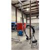 Image 1 : 3 SECTION ELECTRIC INDUSTRIAL VORTEX FAN FUME VENTILATION SYSTEM WITH 3 MOBILE VENT CARTS & HOSE