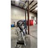 Image 3 : 3 SECTION ELECTRIC INDUSTRIAL VORTEX FAN FUME VENTILATION SYSTEM WITH 3 MOBILE VENT CARTS & HOSE