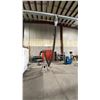 Image 4 : 3 SECTION ELECTRIC INDUSTRIAL VORTEX FAN FUME VENTILATION SYSTEM WITH 3 MOBILE VENT CARTS & HOSE