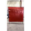 Image 1 : GROUP OF 7 RED WELDING SCREENS