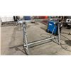 Image 1 : GROUP OF 11 ASSORTED INDUSTRIAL METAL SAWHORSES