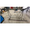 Image 2 : GROUP OF 11 ASSORTED INDUSTRIAL METAL SAWHORSES