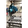 Image 2 : MAKITA LW1400 14" PORTABLE CUT OFF SAW ON MOBILE EQUIPMENT STAND