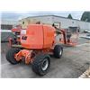 Image 3 : JLG 450AJ SERIES 2 ORANGE 45' REACH MULTI ARTICULATING PNEUMATIC TIRE INDUSTRIAL BOOM LIFT WITH