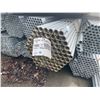Image 2 : LARGE BUNDLE OF APPROX 21.5 FT LONG GALVANIZED STEEL TUBE STOCK