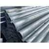 Image 3 : LARGE BUNDLE OF APPROX 21.5 FT LONG GALVANIZED STEEL TUBE STOCK