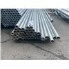 Image 2 : LARGE OPEN BUNDLE OF APPROX 21.5 FT LONG GALVANIZED STEEL TUBE STOCK