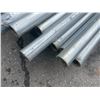 Image 3 : LARGE OPEN BUNDLE OF APPROX 21.5 FT LONG GALVANIZED STEEL TUBE STOCK