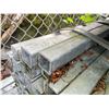 Image 3 : LARGE BUNDLE OF APPROX 21.5 FT LONG GALVANIZED STEEL SQUARE STOCK
