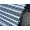 Image 3 : LARGE GROUP OF GALVANIZED STEEL TUBE STOCK APPROX 24 FT LONG