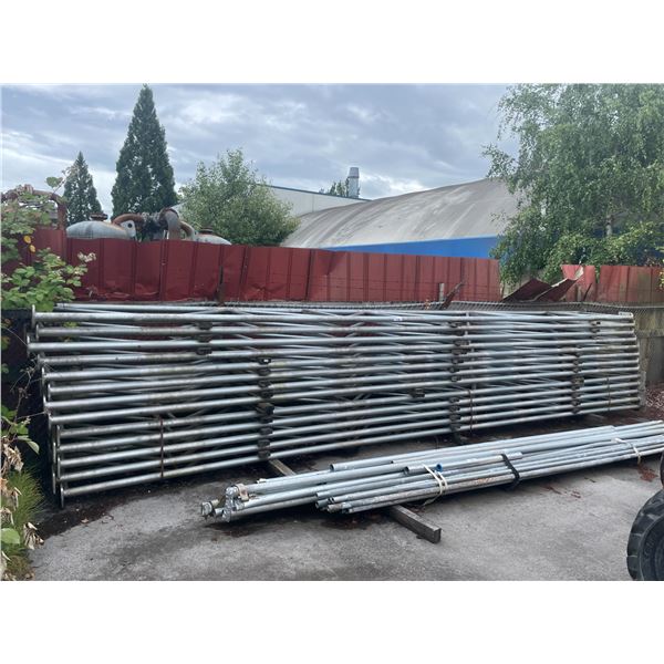 STACK OF 13 HEAVY DUTY GALVANIZED TRUSS SYSTEMS