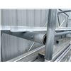 Image 5 : 4 TIER STOCK RACK WITH ASSORTED ALUMINUM STOCK & PVC PIPING *STOCK RACK INCLUDED*