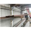 Image 6 : LARGE 3 TIER COVERED CANTILEVER RACK APPROX 175"L X 45"D X 116"H WITH ASSORTED SQUARE TUBE