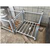 Image 2 : 2 GALVANIZED FORKLIFT ATTACHMENT PROPANE CARTS *PROPANE BOTTLE NOT INCLUDED*