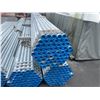 Image 2 : LARGE BUNDLE OF GALVANIZED STEEL TUBE STOCK APPROX 21 FT LONG