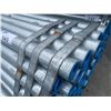 Image 3 : LARGE BUNDLE OF GALVANIZED STEEL TUBE STOCK APPROX 21 FT LONG