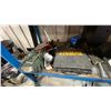 Image 3 : 4 TIER BLUE WELDED METAL SHELVING UNIT WITH ASSORTED SHOP CONTENTS