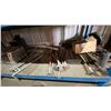 Image 6 : 4 TIER BLUE WELDED METAL SHELVING UNIT WITH ASSORTED SHOP CONTENTS