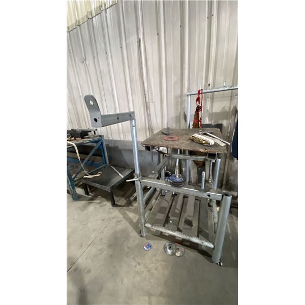 MOBILE METAL WELDERS SHOP CART