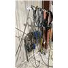 Image 2 : HEADACHE RACK WITH ASSORTED C-CLAMPS