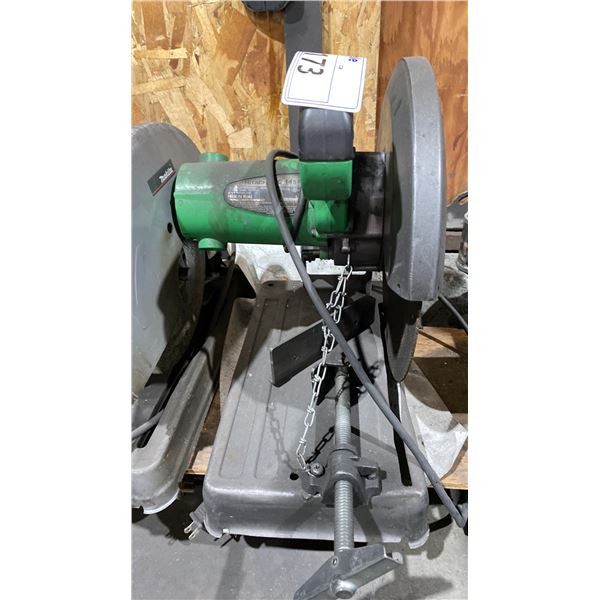 HITACHI INDUSTRIAL ELECTRIC METAL CUTTING CHOP SAW