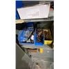 Image 5 : BLUE 2 DOOR CABINET WITH ASSORTED WELDING CONTENTS