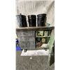 Image 3 : STAINLESS STEEL 2 DOOR FLAMMABLE CABINET & 4 DRAWER SINGLE DOOR STORAGE CABINET