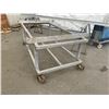 Image 2 : LARGE METAL MOBILE MATERIAL RACK/CART